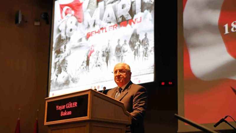 Milli Savunma Bakanı Güler: cennet vatanımızdaki varlığımızın en büyük teminatı, Türk Silahlı Kuvvetleridir