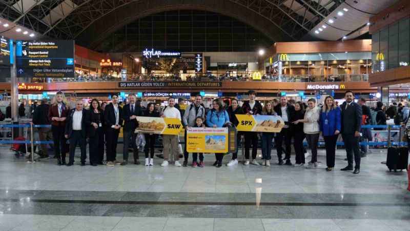 İstanbul Sabiha Gökçen, Kahire Sphinx uçuşları başladı