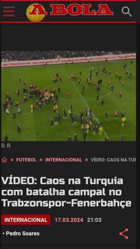 Trabzonspor-Fenerbahçe maçının ardından yaşananlar Avrupa basınında