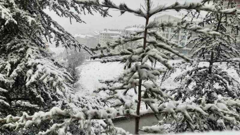 Ankara’da sabah saatlerinde kar yağışı başladı