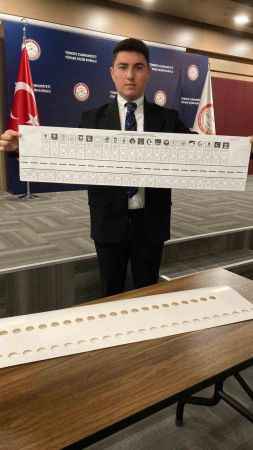 1 metrelik Mahalli İdareler Seçimleri’nin pusulaları tanıtıldı