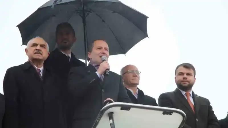 YRP Başkanı Erbakan: "Bölge insanına hizmetkar olacağız inşallah"