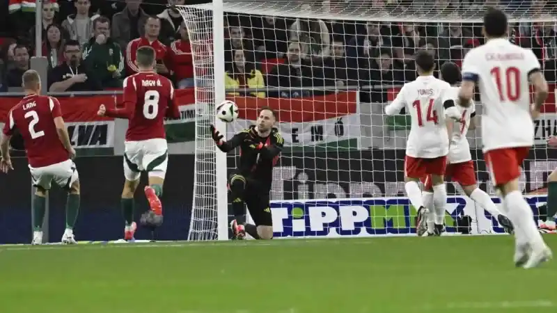 A Millilerimiz özel maçta Macaristan'a mağlup oldu