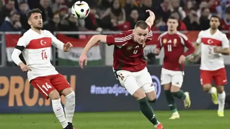 A Millilerimiz özel maçta Macaristan'a mağlup oldu