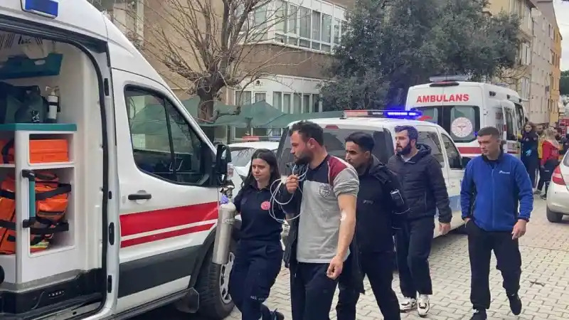 Kocaeli'de doğal gaz bomba gibi patladı
