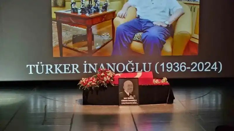 Türker İnanoğlu’na veda töreni düzenlendi