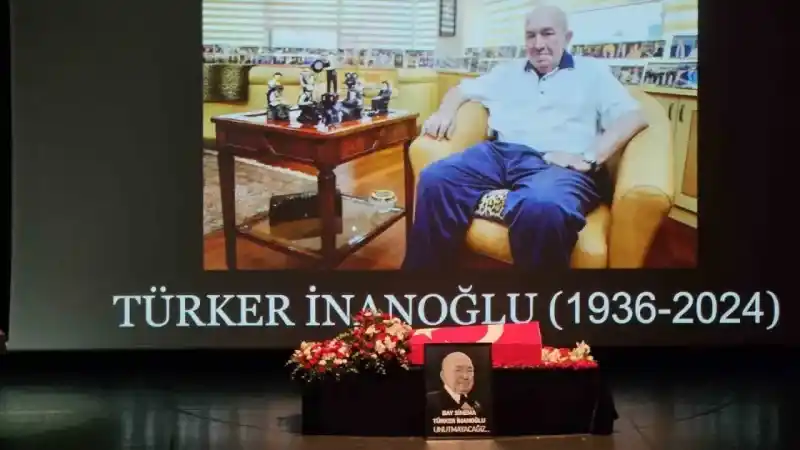 Türker İnanoğlu’na veda töreni düzenlendi