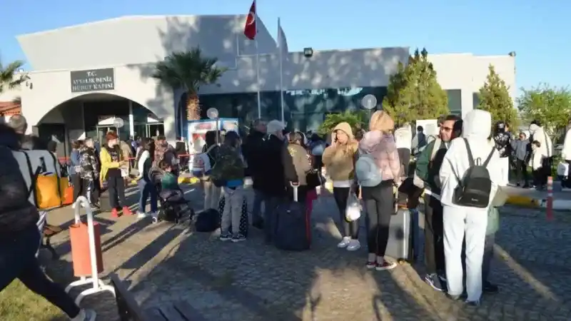 Bayramda Yunan adalarına Türk akını