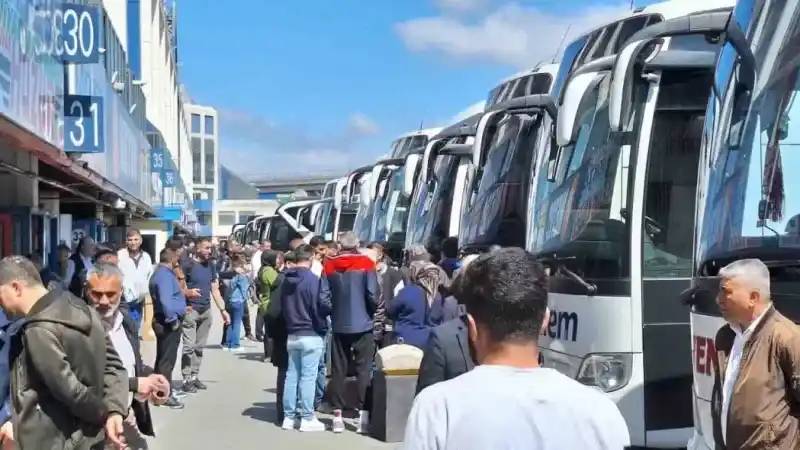 15 Temmuz Demokrasi Otogarı’nda ’Bayram’ yoğunluğu sürüyor