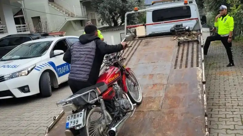 15 yaşındaki sürücüye 37 bin TL ceza