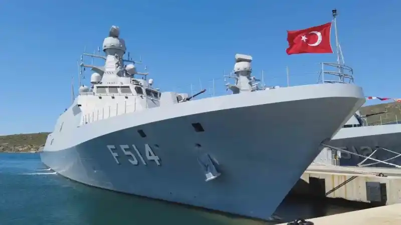 TCG Kınalıada Foça’dan Japonya seferine çıktı