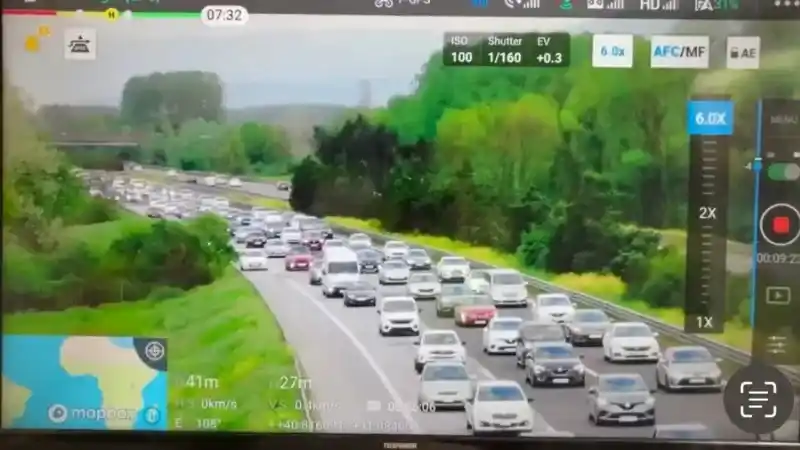 Şerit ihlaline rekor ceza: 10 milyon 799 bin lira ceza yazıldı