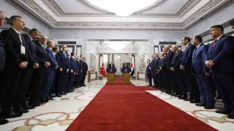 Türkiye ile Irak arasında 26 anlaşma imzalandı