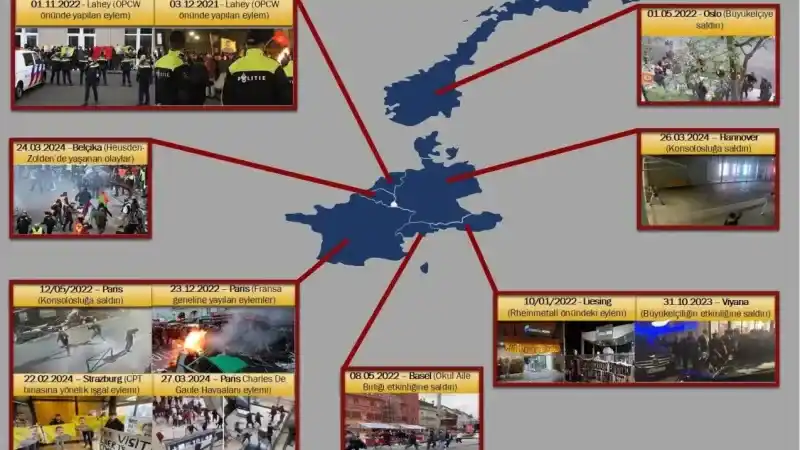 Terör örgütü PKK Avrupa’nın başına bela oldu