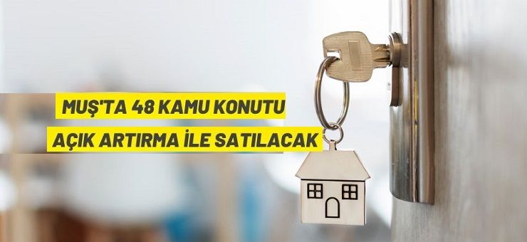 Muş’ta kamu konutu satış ihalesi