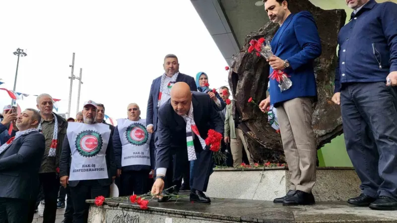 HAK-İŞ Taksim’de