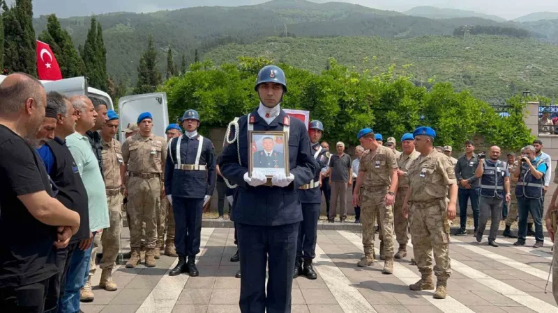 Şehit Uzman Çavuş Ertaş’a hüzünlü veda