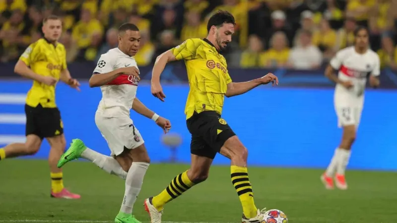 Borussia Dortmund: 1 - Paris Saint-Germain: 0