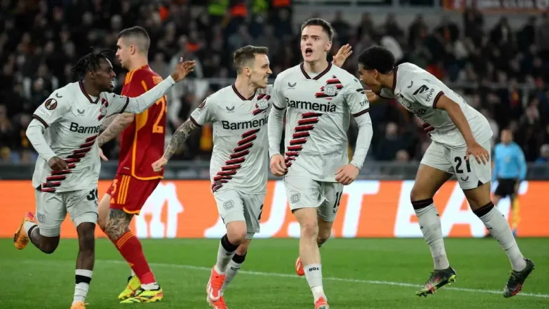 Bayer Leverkusen'i Roma da durduramadı