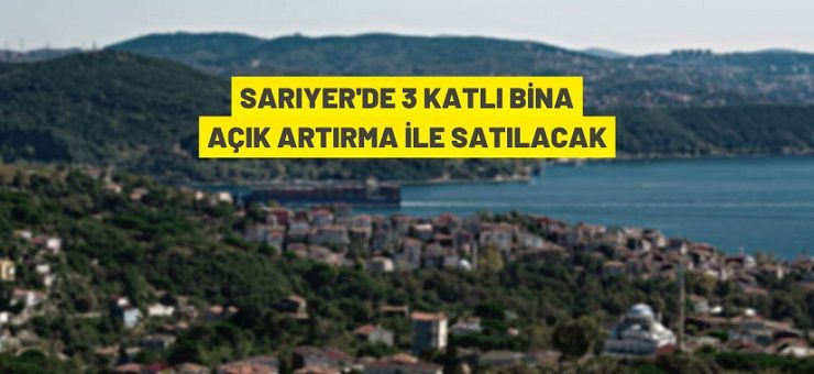 Sarıyer’de villa satış ihalesi