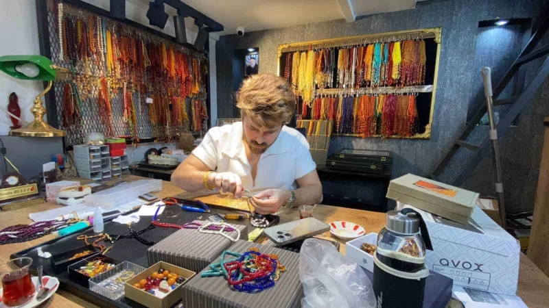 Bu tespihler 85 bin liradan alıcı buluyor