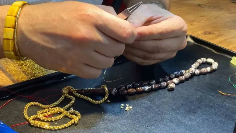 Bu tespihler 85 bin liradan alıcı buluyor