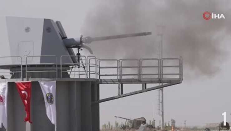 MSB’den heyecanlandıran ‘Milli Deniz Topu’ paylaşımı: Dakikada 80 atış!