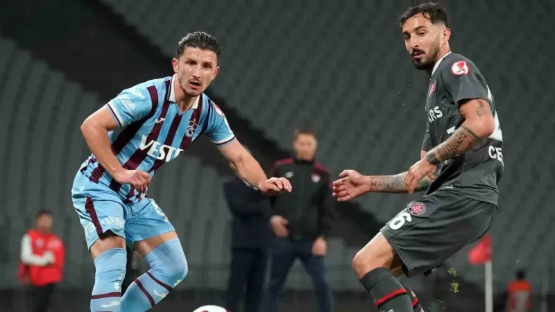 Ziraat Türkiye Kupasında finalde Beşiktaş'ın rakibi Trabzonspor oldu