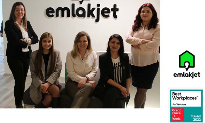 Emlakjet, Türkiye’nin kadınlar için en iyi iş yerleri arasında seçildi