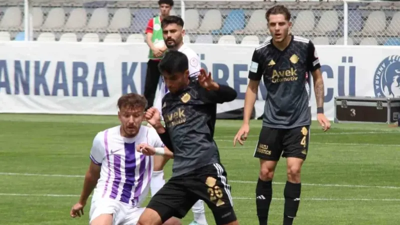 Trendyol 1. Lig: Ankara Keçiörengücü: 1 - Altay: 1