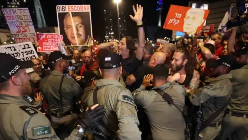 Tel Aviv ve Kudüs’te hükümet karşıtı protesto