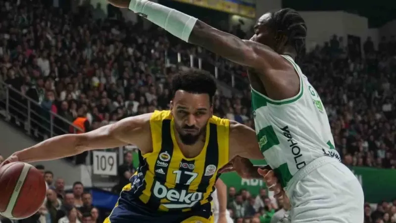 Türkiye Sigorta Basketbol Süper Ligi: Bursaspor: 112 - Fenerbahçe: 116
