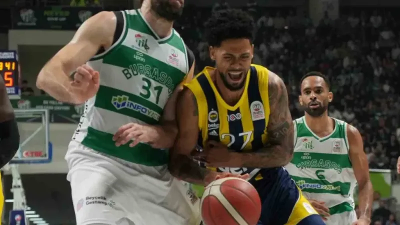 Türkiye Sigorta Basketbol Süper Ligi: Bursaspor: 112 - Fenerbahçe: 116