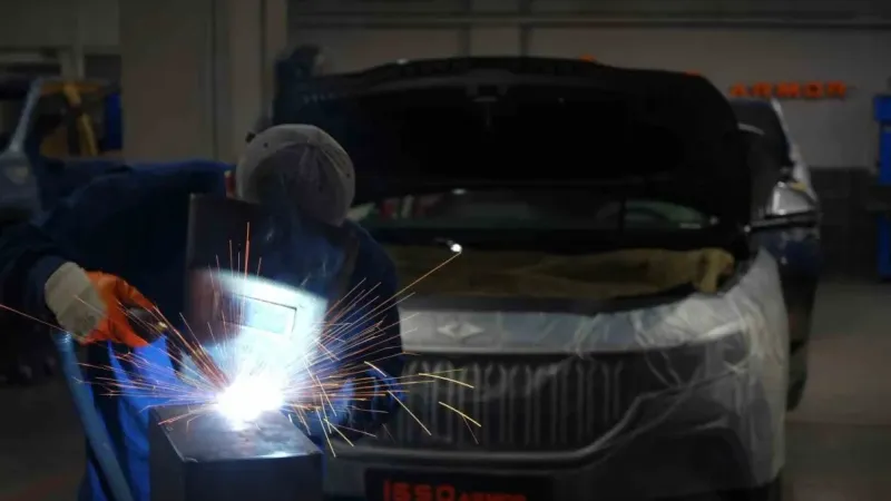 Cumhurbaşkanı Erdoğan çağrı yaptı, Togg zırhla kaplandı