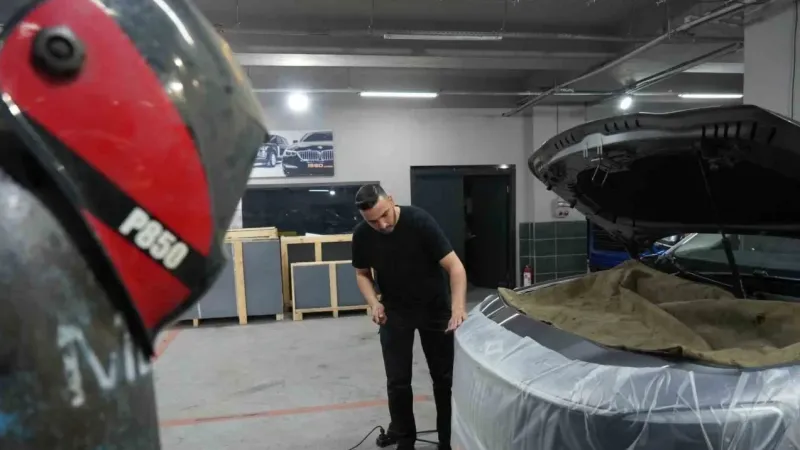 Cumhurbaşkanı Erdoğan çağrı yaptı, Togg zırhla kaplandı