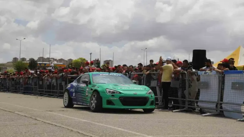Gaziantep Auto-Drift Fest muhteşem gösterilere sahne oldu