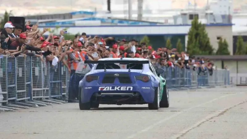 Gaziantep Auto-Drift Fest muhteşem gösterilere sahne oldu