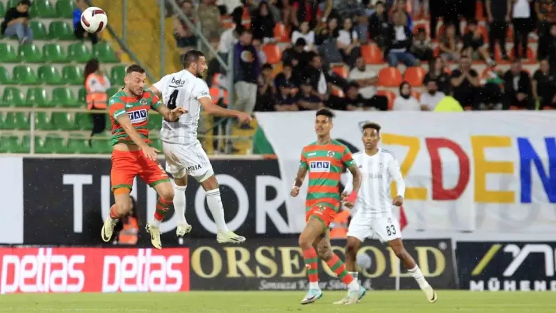 Beşiktaş, Alanyaspor'dan deplasmanından 1 puanla dönüyor