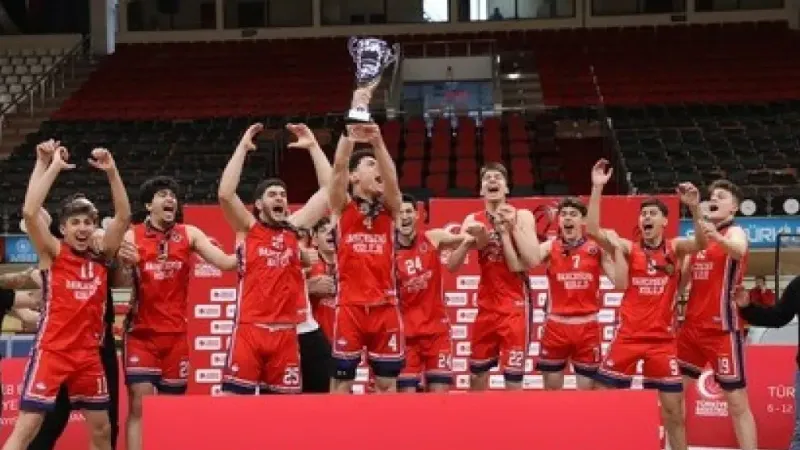 U18 Türkiye Şampiyonası’nda üst üste 2. kez şampiyon Bahçeşehir Koleji