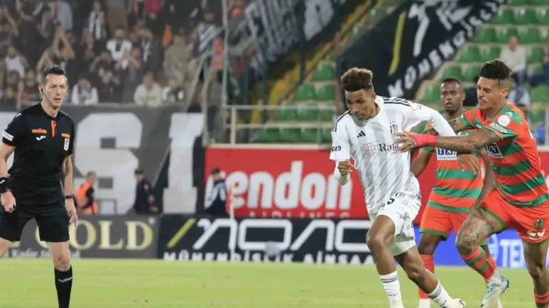 Trendyol Süper Lig: Alanyaspor: 1 - Beşiktaş: 1 (Maç sonucu)