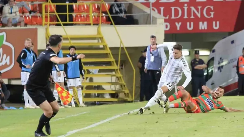 Trendyol Süper Lig: Alanyaspor: 1 - Beşiktaş: 1 (Maç sonucu)