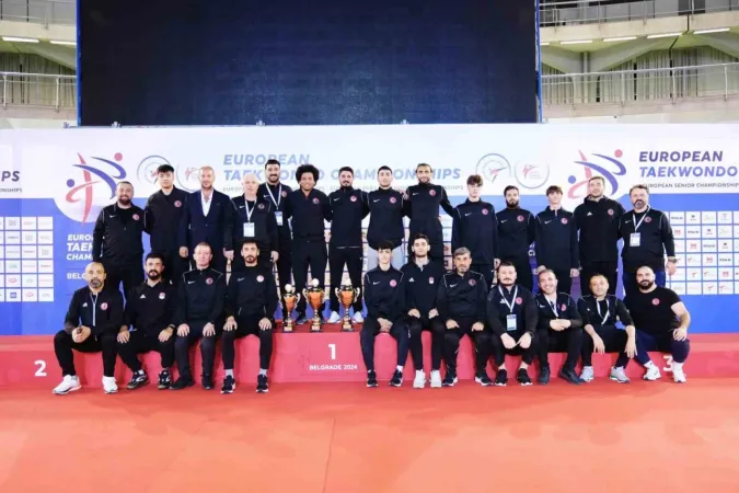 Taekwondoda Türkiye, Avrupa şampiyonu