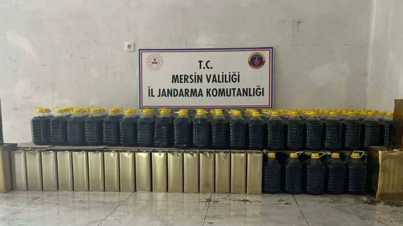 Mersin’de sahte zeytinyağı operasyonu, 6 tondan fazla ürün ele geçirildi