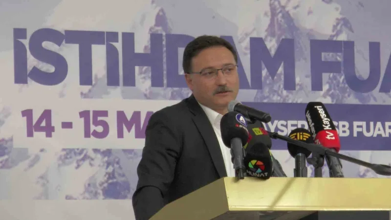 Kayseri’de İstihdam Fuarı ile 5 bin 750 kişi iş sahibi olacak