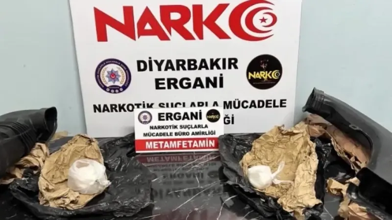 Diyarbakır’da kargo kolisinde ve araç yedek parçaları içerisinde uyuşturucu ele geçirildi