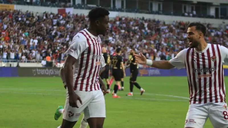 Hatayspor, Çaykur Rizezpor'u yendi kümede kaldı