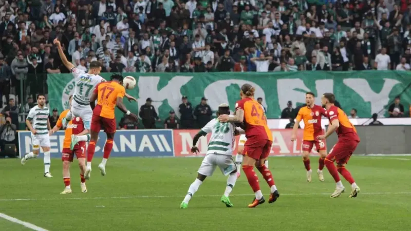 Trendyol Süper Lig: Konyaspor: 1 - Galatasaray: 3 