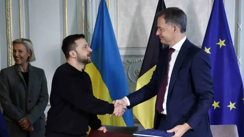 Belçika’dan Ukrayna’ya 30 adet F-16 savaş uçağı