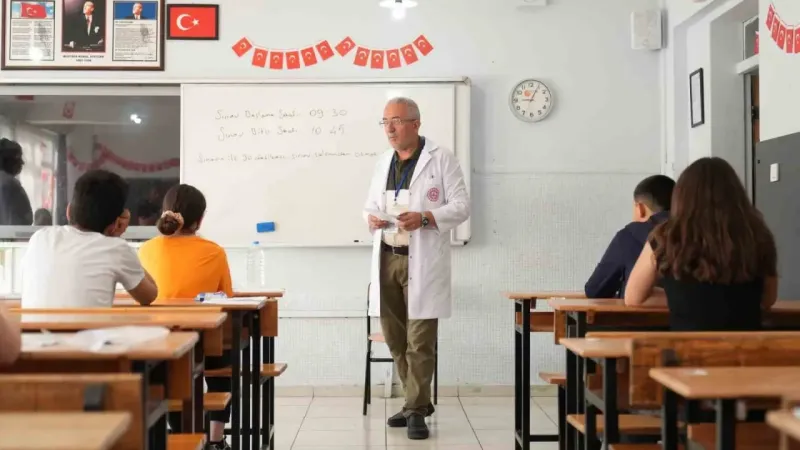 LGS kapsamındaki merkezi sınavın ilk oturumu başladı