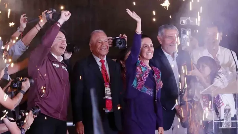 Claudia Sheinbaum, Meksika’nın ilk kadın devlet başkanı oldu